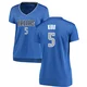 Jason Kidd ＃5 Women's Royal Dallas Mavericks Fast Break Jersey - Icon Edition