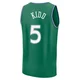Jason Kidd ＃5 Youth 2025/26 Dallas Mavericks Fast Break Green Classic Edition Jersey