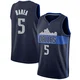 J.J. Barea ＃5 Men's Swingman Navy Dallas Mavericks Jersey - Statement Edition