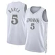 J.J. Barea ＃5 Youth Swingman 2024/25 Dallas Mavericks White City Edition Jersey