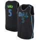 J.J. Barea ＃5 Youth Swingman Black Dallas Mavericks Jersey - City Edition