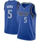 J.J. Barea ＃5 Youth Swingman Royal Dallas Mavericks Jersey - Icon Edition