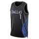 John Poulakidas ＃1 Men's Swingman 2025/26 Dallas Mavericks Black City Edition Jersey