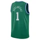John Poulakidas ＃1 Men's Swingman 2025/26 Dallas Mavericks Green Classic Edition Jersey
