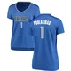 John Poulakidas ＃1 Women's Royal Dallas Mavericks Fast Break Jersey - Icon Edition