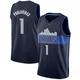 John Poulakidas ＃1 Youth Swingman Navy Dallas Mavericks Jersey - Statement Edition