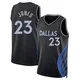 Kai Jones ＃23 Men's Swingman 2025/26 Dallas Mavericks Black City Edition Jersey
