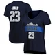 Kai Jones ＃23 Women's Navy Dallas Mavericks Fast Break Jersey - Statement Edition