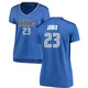 Kai Jones ＃23 Women's Royal Dallas Mavericks Fast Break Jersey - Icon Edition