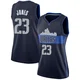 Kai Jones ＃23 Women's Swingman Navy Dallas Mavericks Jersey - Statement Edition
