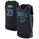 Kai Jones ＃23 Youth Swingman Black Dallas Mavericks Jersey - City Edition