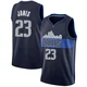 Kai Jones ＃23 Youth Swingman Navy Dallas Mavericks Jersey - Statement Edition