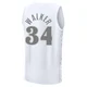 Kemba Walker ＃34 Men's 2024/25 Dallas Mavericks White Fast Break City Edition Jersey