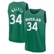 Kemba Walker ＃34 Men's 2025/26 Dallas Mavericks Fast Break Green Classic Edition Jersey
