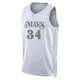 Kemba Walker ＃34 Men's Swingman 2024/25 Dallas Mavericks White City Edition Jersey