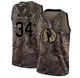 Kemba Walker ＃34 Youth Swingman Camo Dallas Mavericks Realtree Collection Jersey