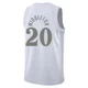 Khris Middleton ＃20 Men's Swingman 2024/25 Dallas Mavericks White City Edition Jersey