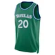 Khris Middleton ＃20 Men's Swingman 2025/26 Dallas Mavericks Green Classic Edition Jersey