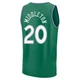 Khris Middleton ＃20 Youth 2025/26 Dallas Mavericks Fast Break Green Classic Edition Jersey