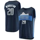 Khris Middleton ＃20 Youth Navy Dallas Mavericks Fast Break Jersey - Statement Edition