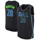 Khris Middleton ＃20 Youth Swingman Black Dallas Mavericks Jersey - City Edition