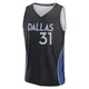 Klay Thompson ＃31 Men's 2025/26 Dallas Mavericks Fast Break Black City Edition Jersey