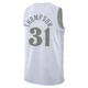 Klay Thompson ＃31 Men's Swingman 2024/25 Dallas Mavericks White City Edition Jersey