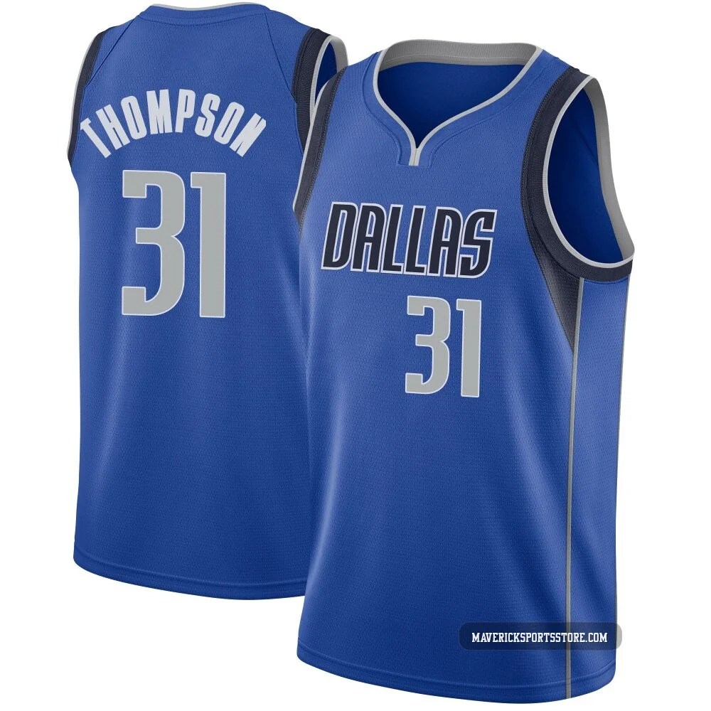 Klay Thompson ＃31 Men's Swingman Royal Dallas Mavericks Jersey - Icon Edition