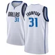 Klay Thompson ＃31 Men's Swingman White Dallas Mavericks Jersey - Association Edition