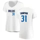 Klay Thompson ＃31 Women's White Dallas Mavericks Fast Break Jersey - Association Edition