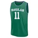 Kyrie Irving ＃11 Men's 2025/26 Dallas Mavericks Fast Break Green Classic Edition Jersey