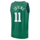 Kyrie Irving ＃11 Men's 2025/26 Dallas Mavericks Fast Break Green Classic Edition Jersey
