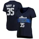 Marvin Bagley III ＃35 Women's Navy Dallas Mavericks Fast Break Jersey - Statement Edition