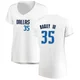 Marvin Bagley III ＃35 Women's White Dallas Mavericks Fast Break Jersey - Association Edition