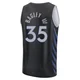 Marvin Bagley III ＃35 Youth 2025/26 Dallas Mavericks Fast Break Black City Edition Jersey