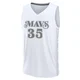 Matthew Cleveland ＃35 Men's 2024/25 Dallas Mavericks White Fast Break City Edition Jersey