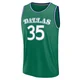 Matthew Cleveland ＃35 Men's 2025/26 Dallas Mavericks Fast Break Green Classic Edition Jersey