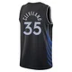 Matthew Cleveland ＃35 Men's Swingman 2025/26 Dallas Mavericks Black City Edition Jersey