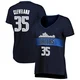 Matthew Cleveland ＃35 Women's Navy Dallas Mavericks Fast Break Jersey - Statement Edition