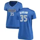 Matthew Cleveland ＃35 Women's Royal Dallas Mavericks Fast Break Jersey - Icon Edition