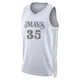 Matthew Cleveland ＃35 Youth Swingman 2024/25 Dallas Mavericks White City Edition Jersey