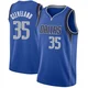 Matthew Cleveland ＃35 Youth Swingman Royal Dallas Mavericks Jersey - Icon Edition