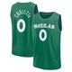 Max Christie ＃0 Men's 2025/26 Dallas Mavericks Fast Break Green Classic Edition Jersey