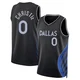 Max Christie ＃0 Youth Swingman 2025/26 Dallas Mavericks Black City Edition Jersey