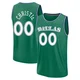 Max Christie ＃00 Men's 2025/26 Dallas Mavericks Fast Break Green Classic Edition Jersey