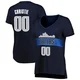 Max Christie ＃00 Women's Navy Dallas Mavericks Fast Break Jersey - Statement Edition