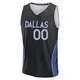 Max Christie ＃00 Youth 2025/26 Dallas Mavericks Fast Break Black City Edition Jersey