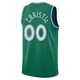 Max Christie ＃00 Youth Swingman 2025/26 Dallas Mavericks Green Classic Edition Jersey