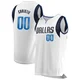 Max Christie ＃00 Youth White Dallas Mavericks Fast Break Jersey - Association Edition