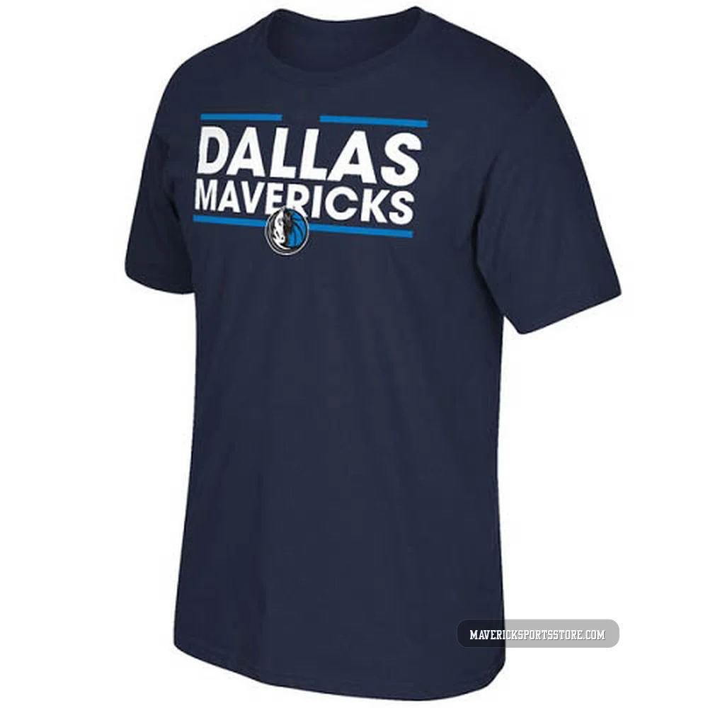 Men's Navy Dallas Mavericks Dassler T-Shirt -